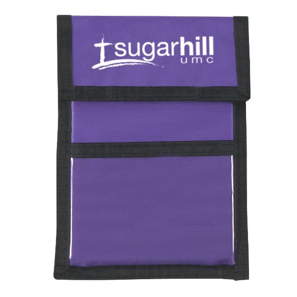 Imprinted Nylon Neck Wallet Badge Holder Promo Badge Holders